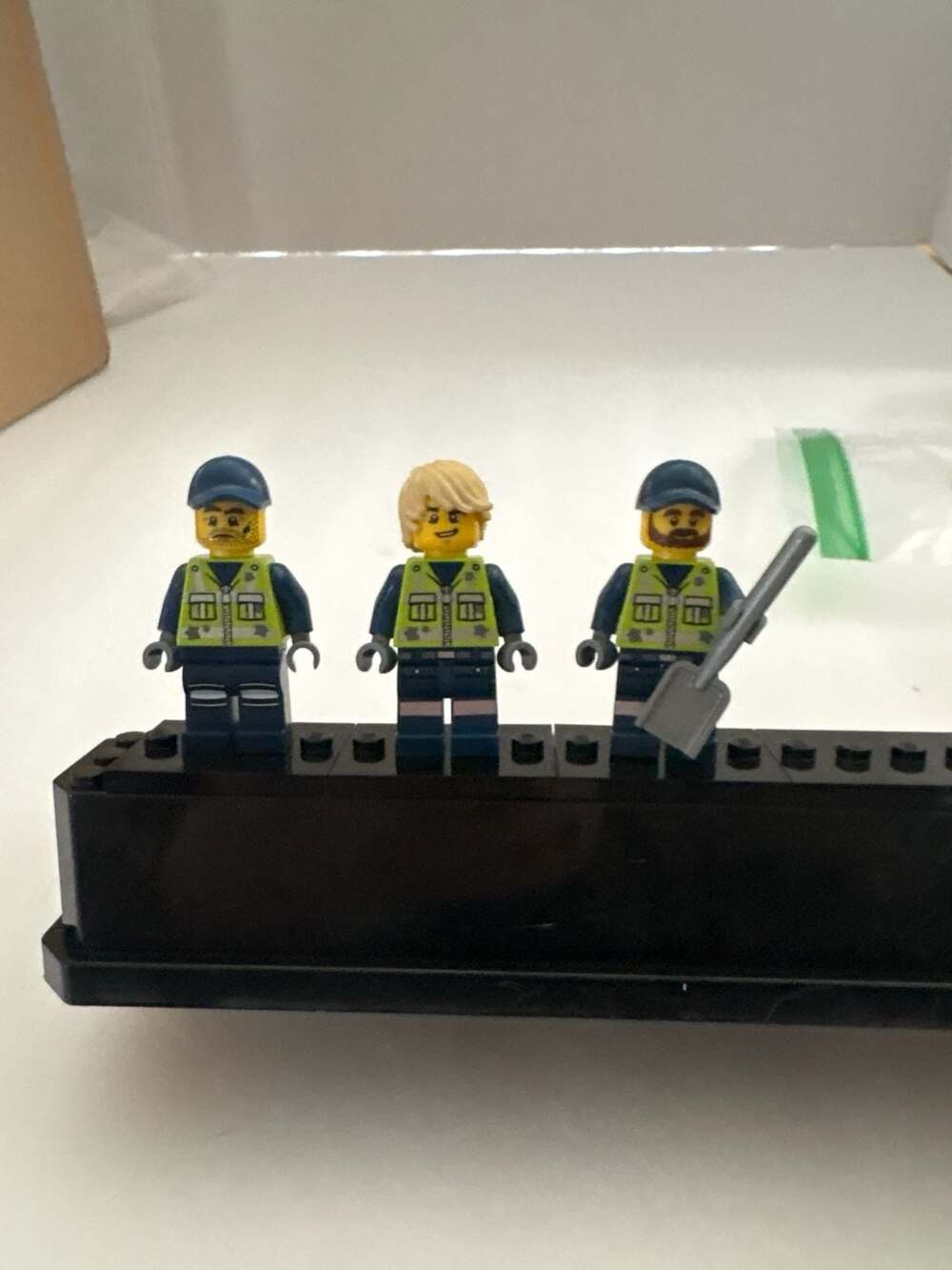 LEGO garbage man Minifigures